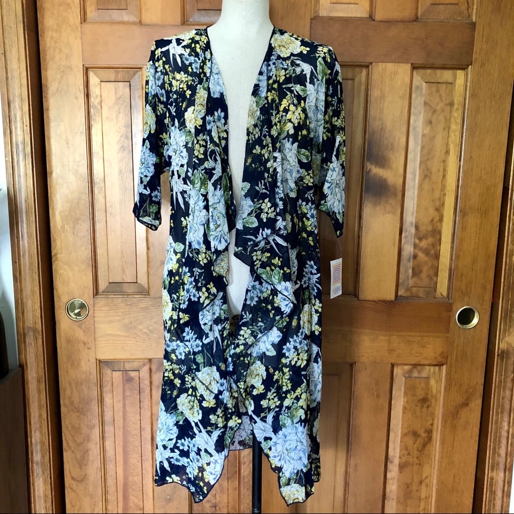 Sheer Floral Shirley LuLaRoe S